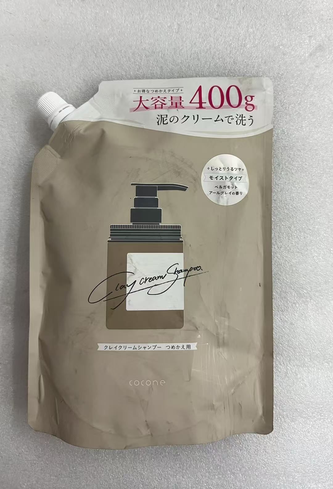 ココネ クレイクリームシャンプーモイスト詰め替え400g 8810159