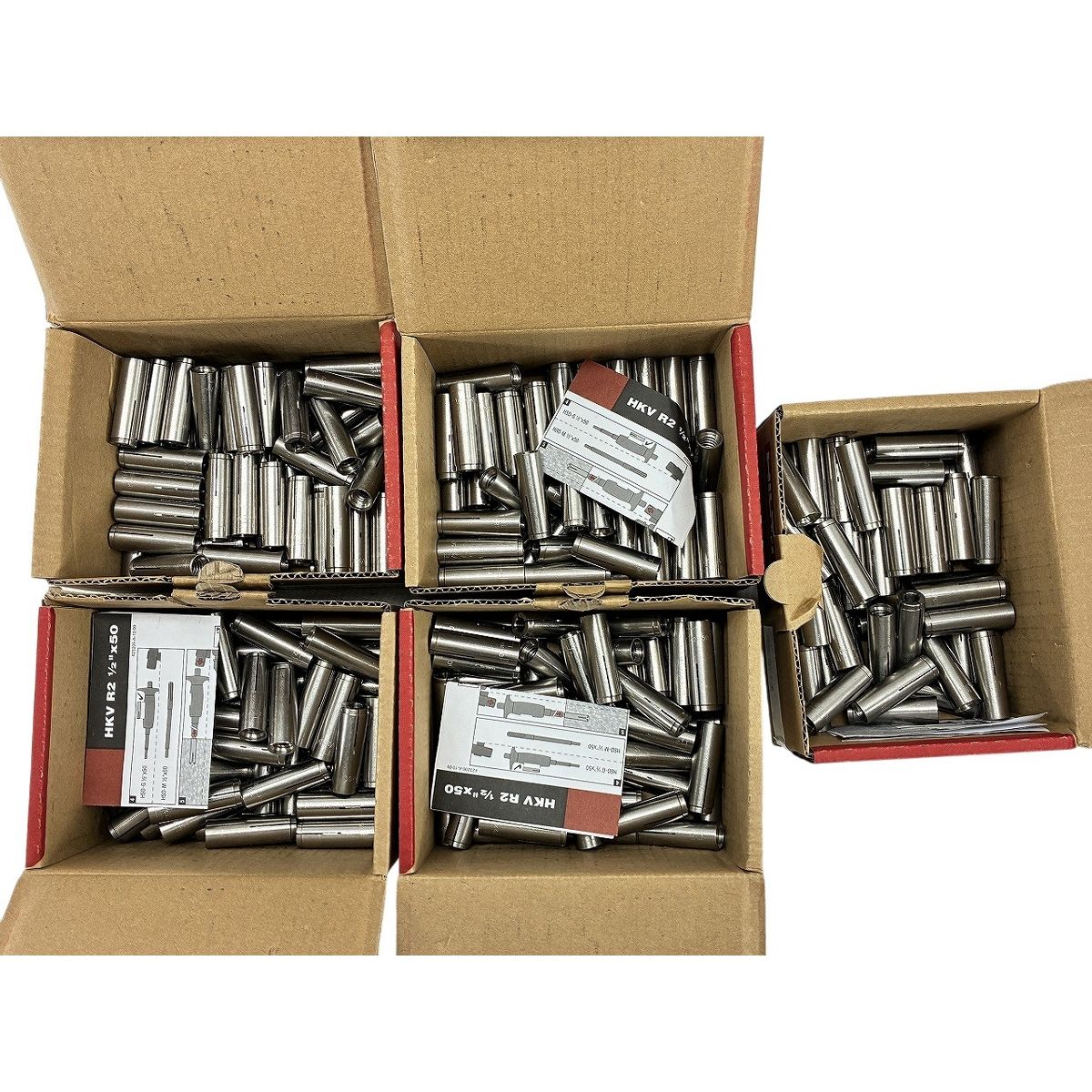 HILTI ヒルティ HKV-R 2 1 50 mm 5箱おまとめ 内部コーン打ち込み式金属系アンカー インペリアル