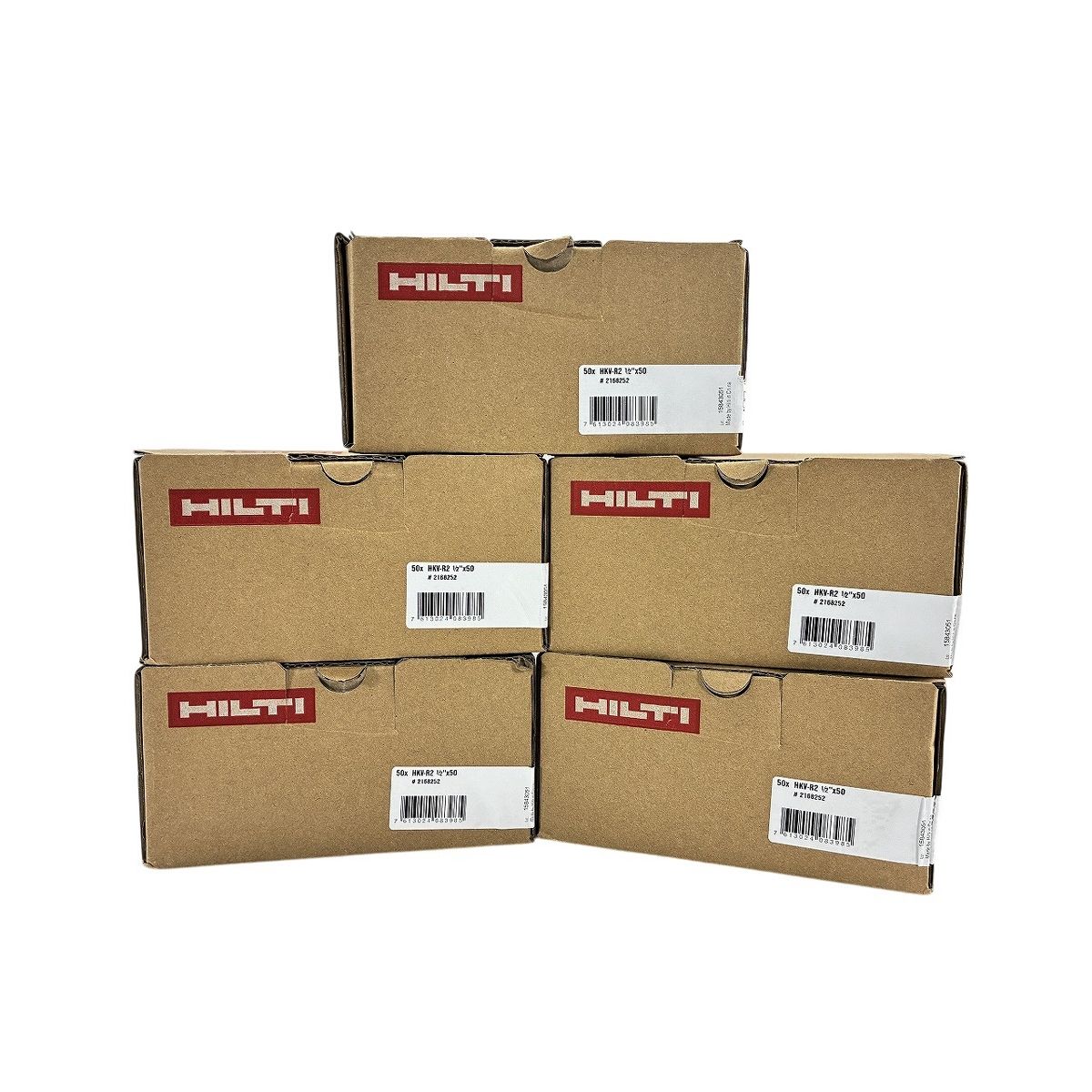 HILTI ヒルティ HKV R 2 1 50 mm 5箱おまとめ 内部コーン打ち込み式金属系アンカー インペリアル