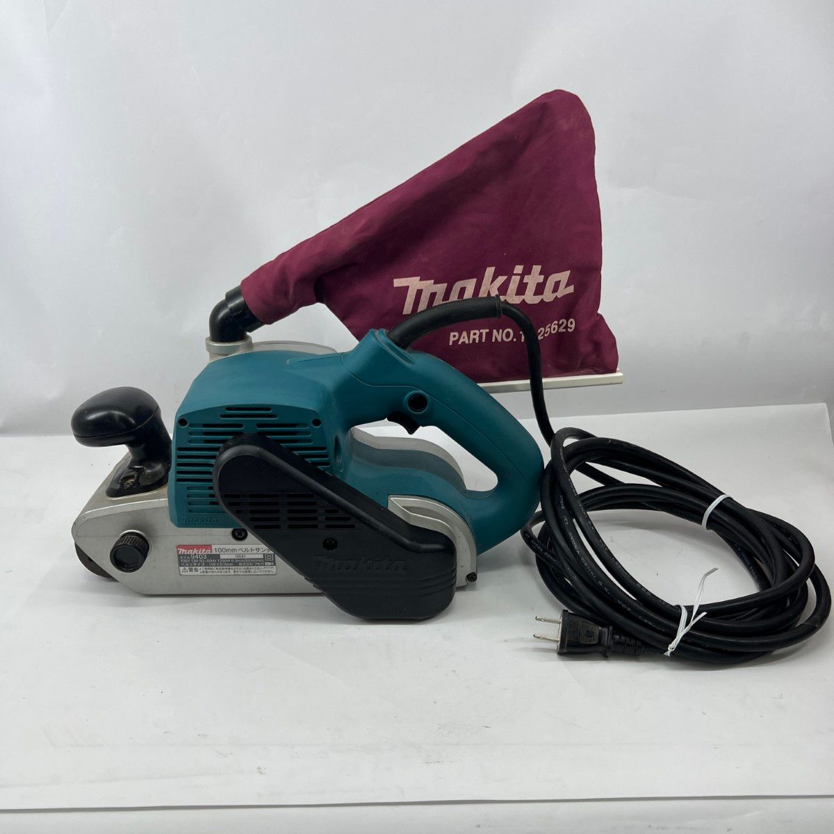 〇〇MAKITA マキタ ベルトサンダ 吸じん装置付 100 mm 9403 グリーン