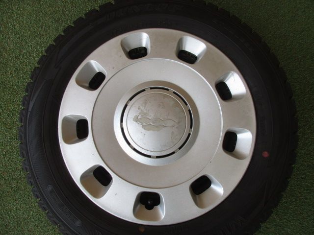 中古】 送料込み フィアット純正スチール 175/65R14 スタッドレス 