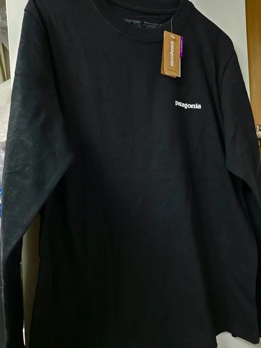  パタゴニア ブラック 長袖 Tシャツ 長袖 Tシャツ カットソー