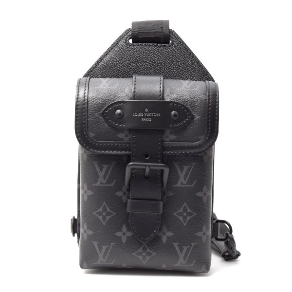 ルイヴィトン バッグ ソミュール スリングバッグ モノグラムエクリプス ボディバッグ ショルダーバッグ M 45912 Louis Vuitton