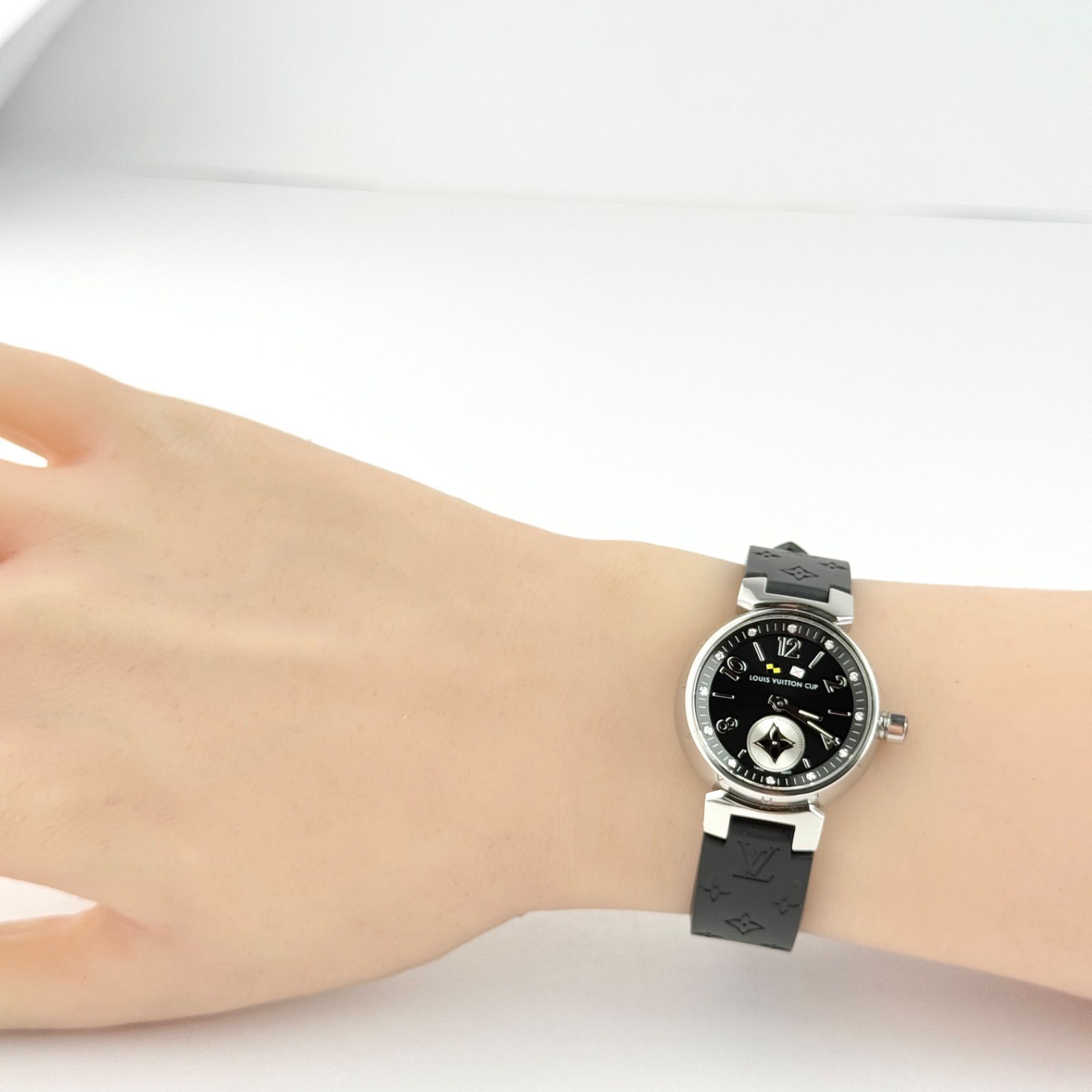 ルイヴィトン タンブール ラブリーカップ Q12M1 12Pダイヤ 601 - メルカリ