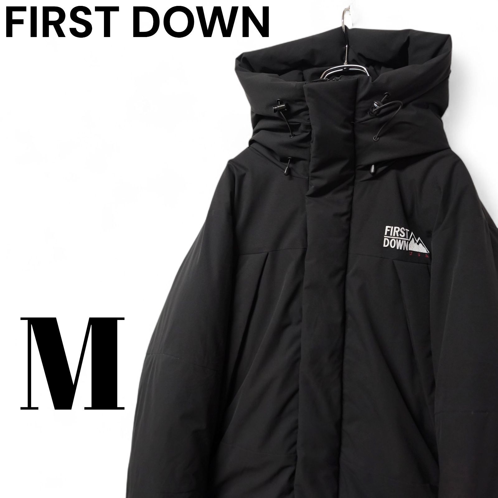 FIRST DOWN ファーストダウン パネルショートダウン ダウンジャケット 