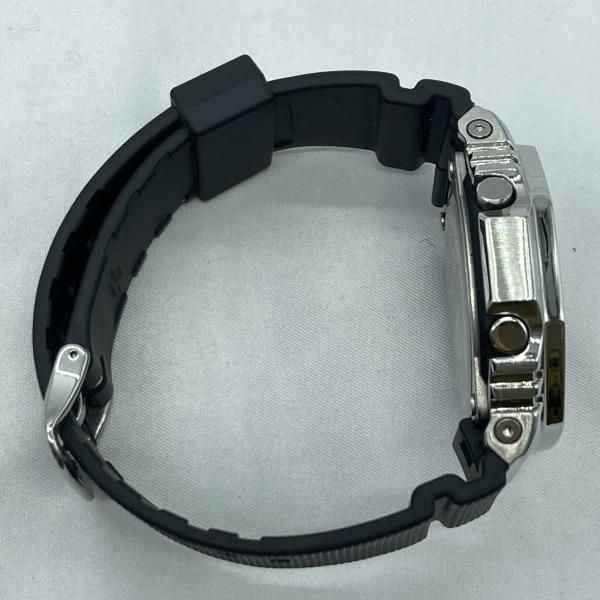  G SHOCK GM 2100 1 AJF カシオ ジーショック メタルベゼル シルバー ブラック 19 自動巻き時計 腕時計(アナログ)