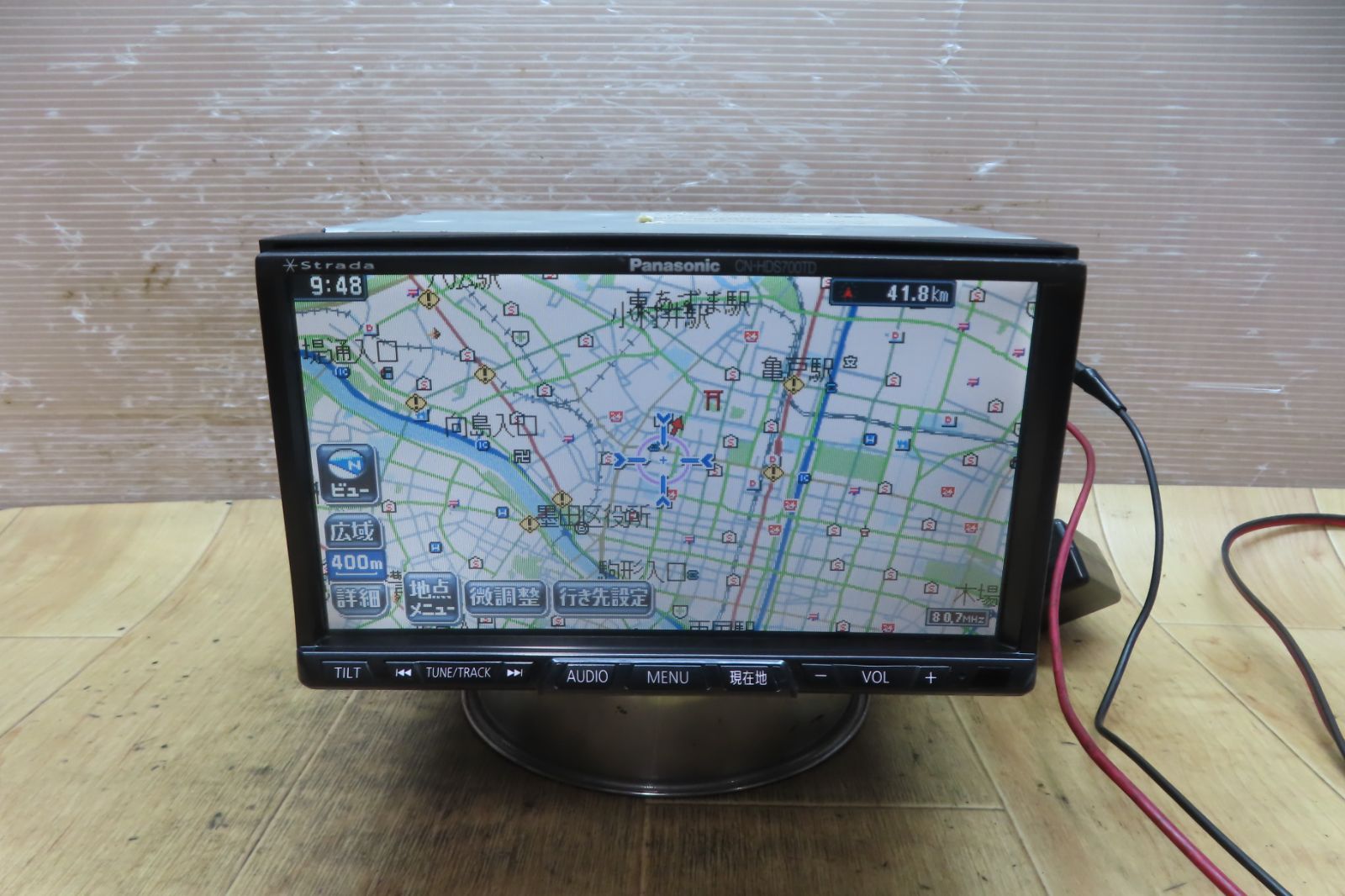 付 F 5057 パナソニック CN HDDナビ 地図2016年 CD DVD再生OK