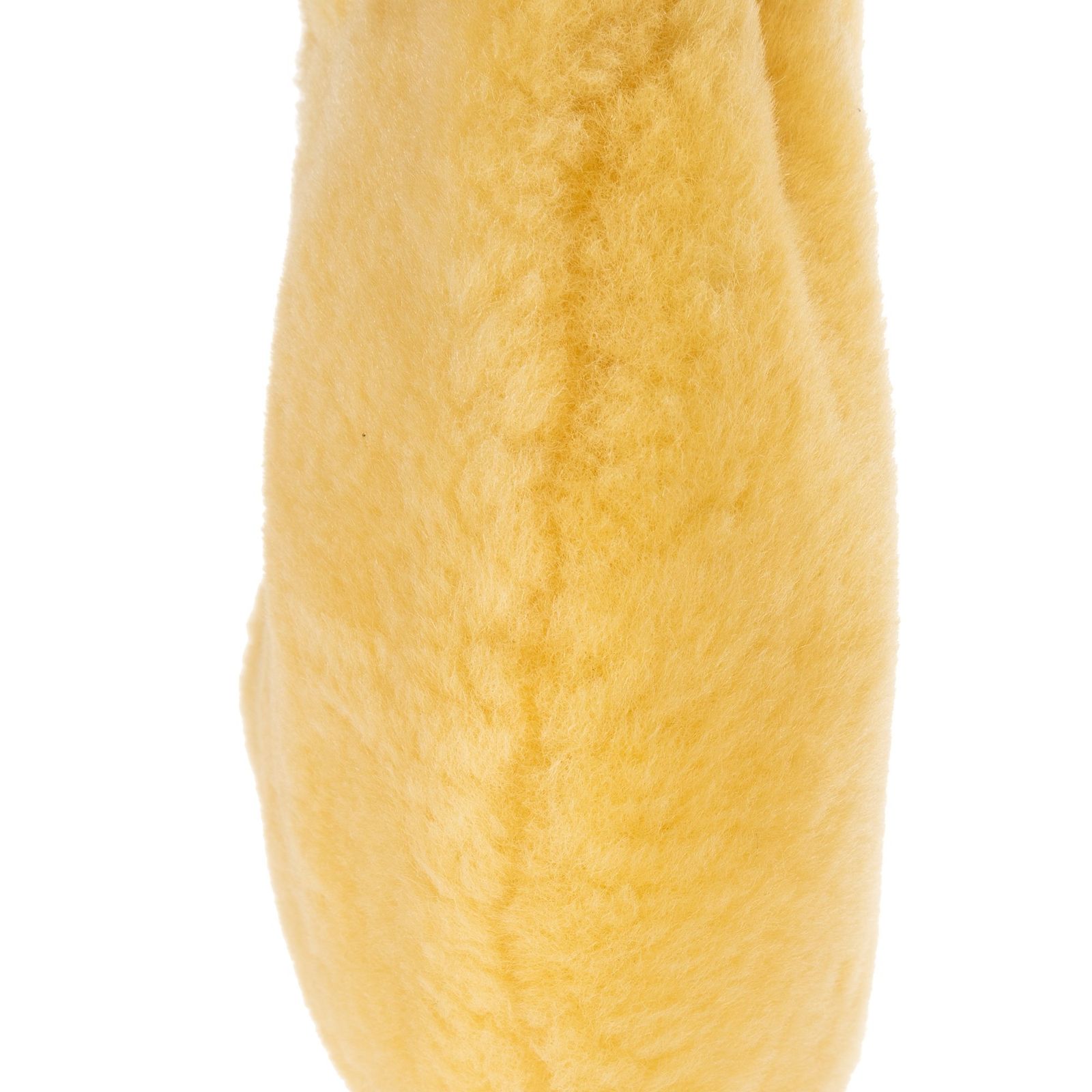 ボッテガヴェネタミニジョディノットホーボー黄色シアリングウールA