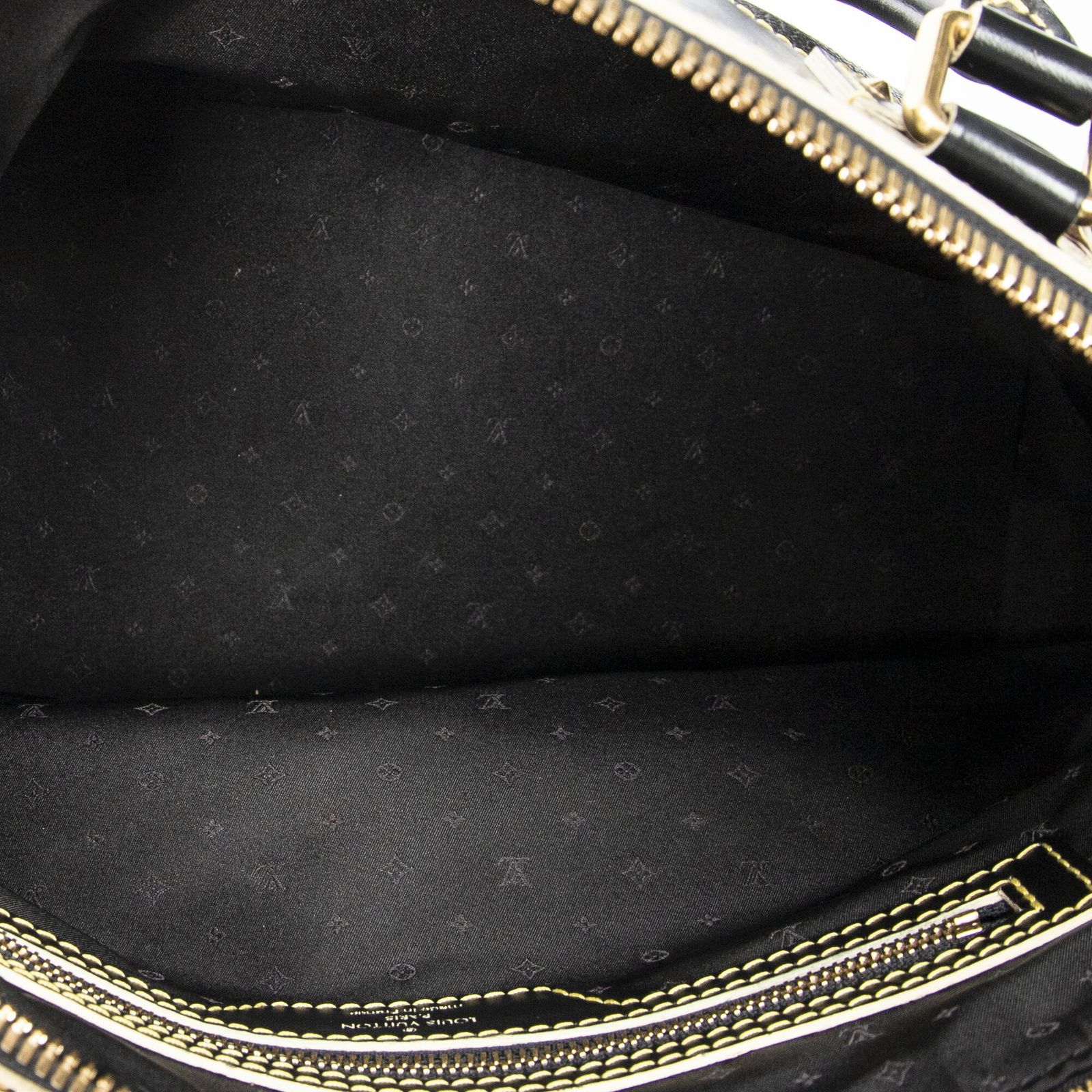 ルイヴィトンロックイット黒スハリレザーAB