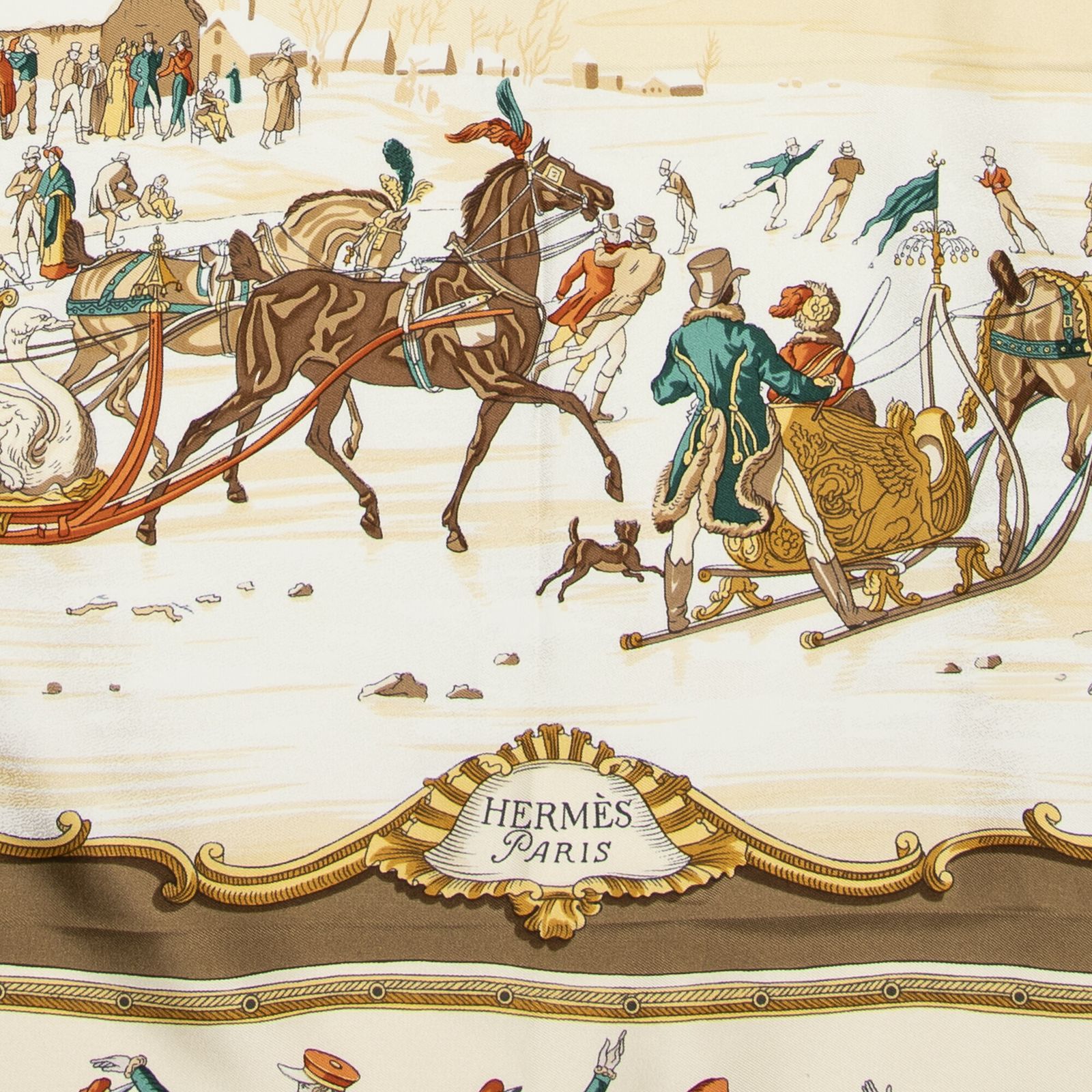 HERMES エルメススカーフタン