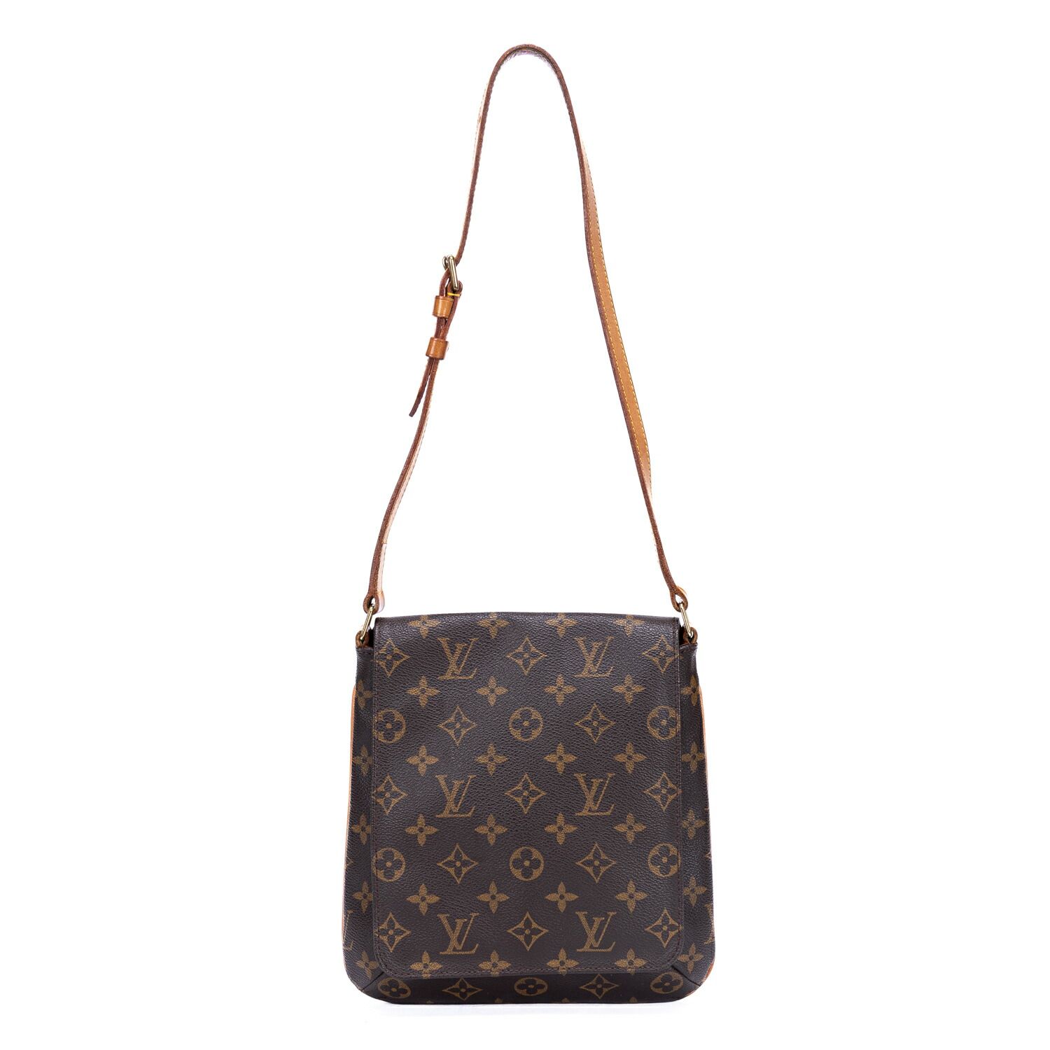 中古] LOUIS VUITTON ルイヴィトンミュゼットサルサ茶色モノグラム