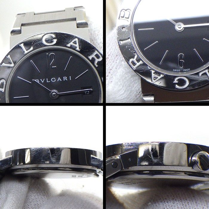 ブルガリ BVLGARI 腕時計 ブルガリブルガリ BB26SS ブラック文字盤