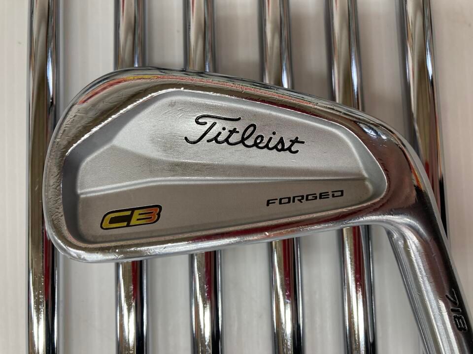 タイトリスト　718　CB　アイアンセット　6本　AMTツアーホワイト（S200 タイトリスト 718 CB アイアンセット 6本 AMTツアーホワイト（S200 CB