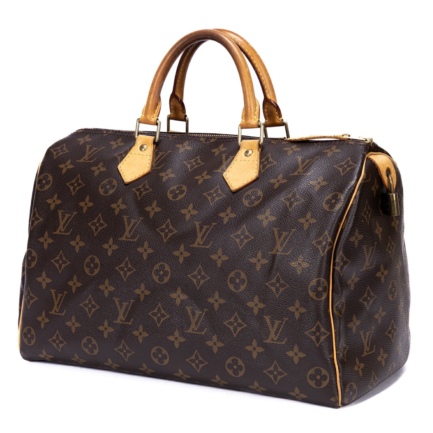 LOUIS VUITTON ルイヴィトンスピーディ 35茶色モノグラムキャンバスA