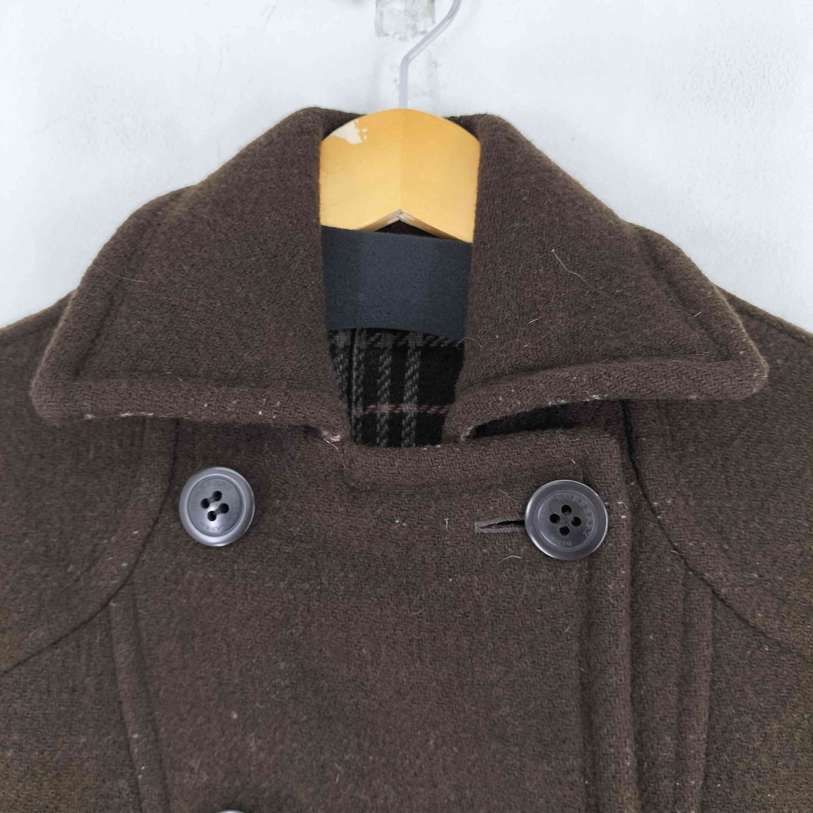 バーバリーブルーレーベル BURBERRY BLUE LABEL 裏地チェック バーバリーブルーレーベル BURBERRY BLUE LABEL 裏地チェック