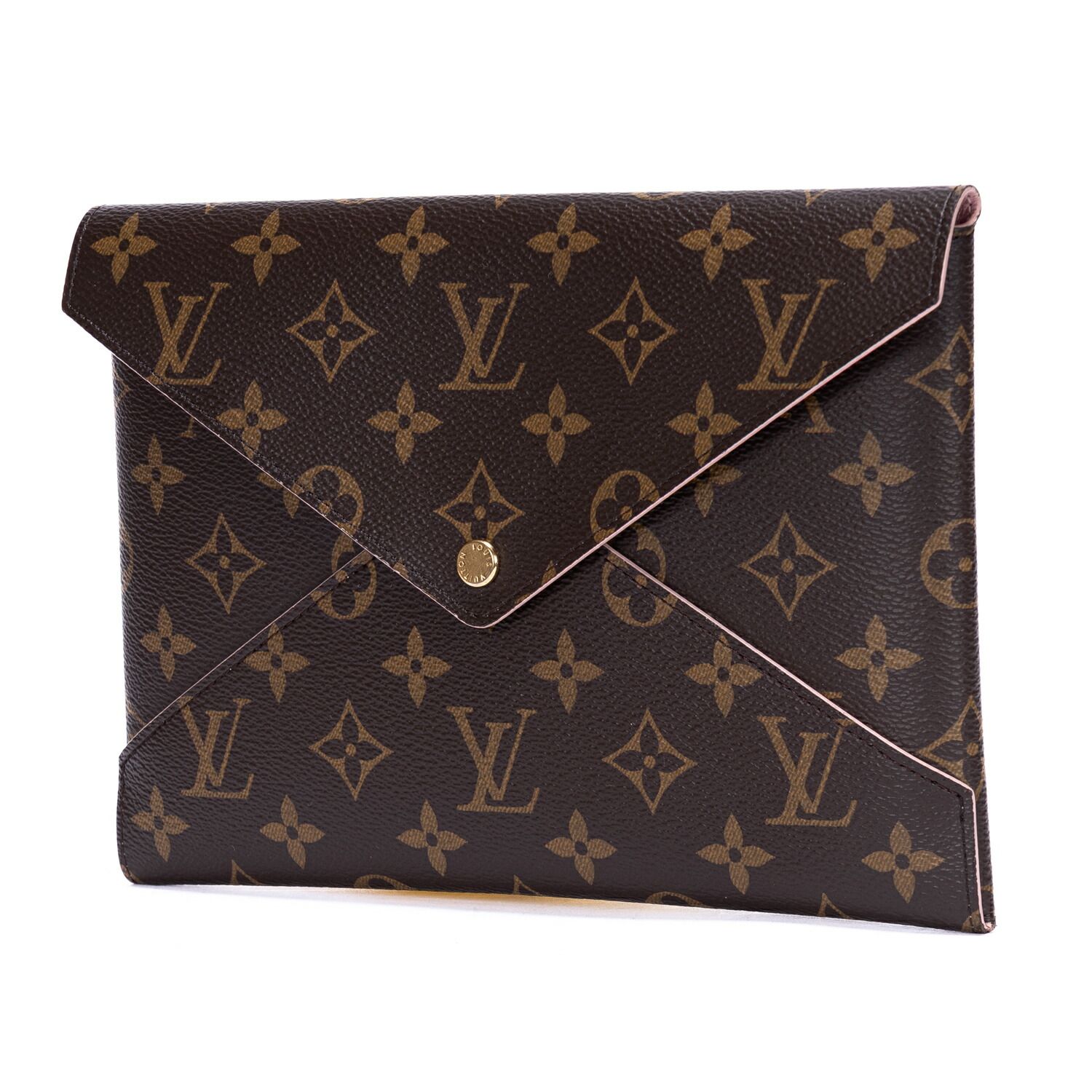 LOUIS VUITTON ルイヴィトンポシェット キリガミ茶色モノグラムキャンバスA