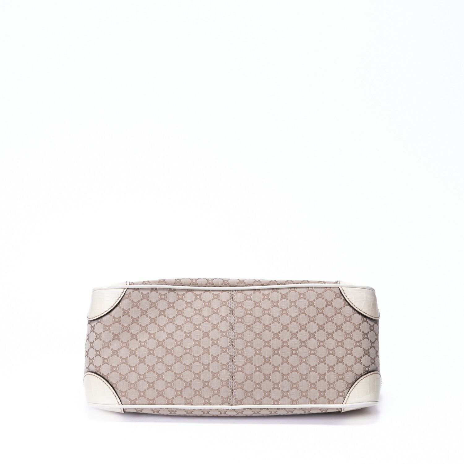 セリーヌブギーベージュ 白マカダムキャンバスA