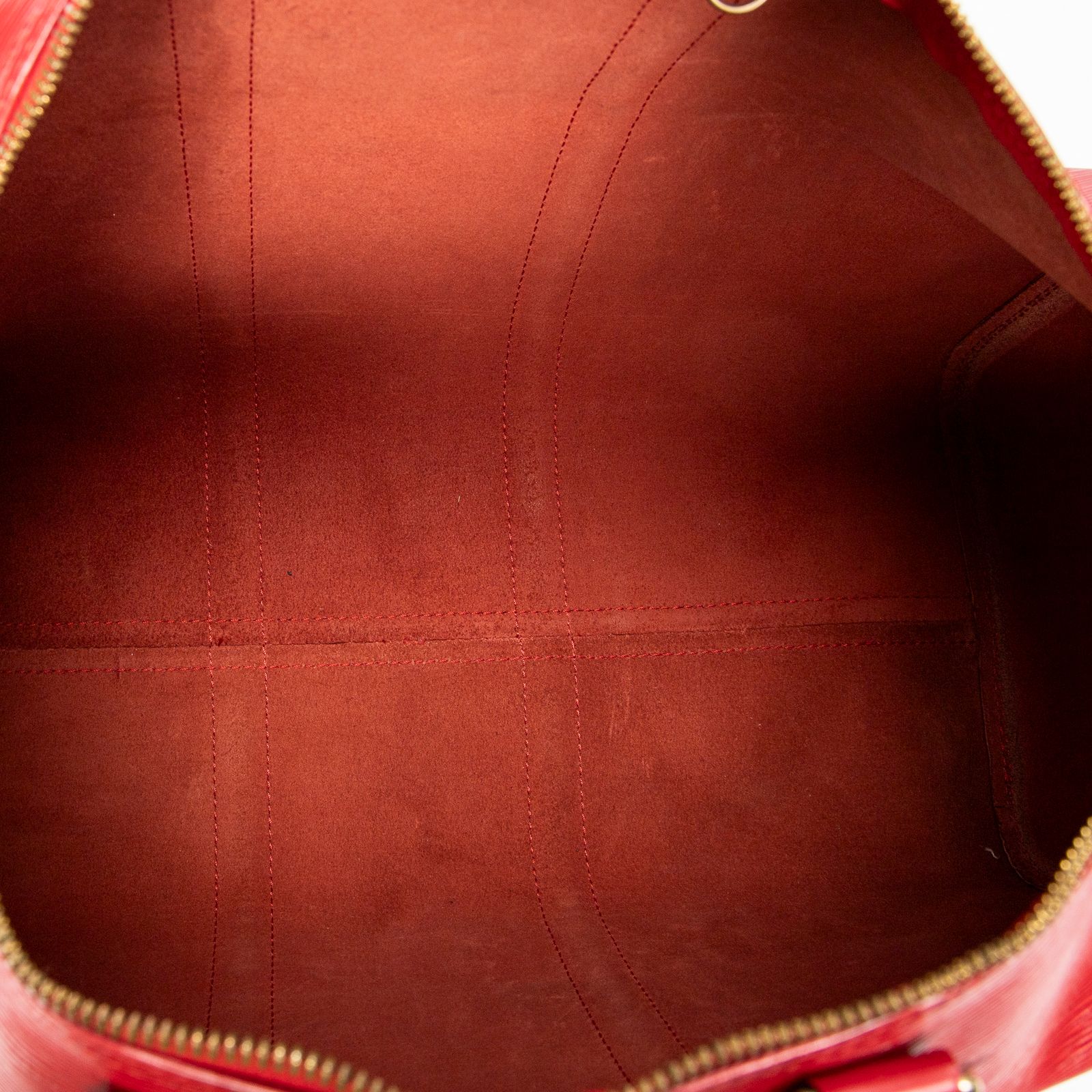 VUITTON ルイヴィトンキーポル赤エピAB