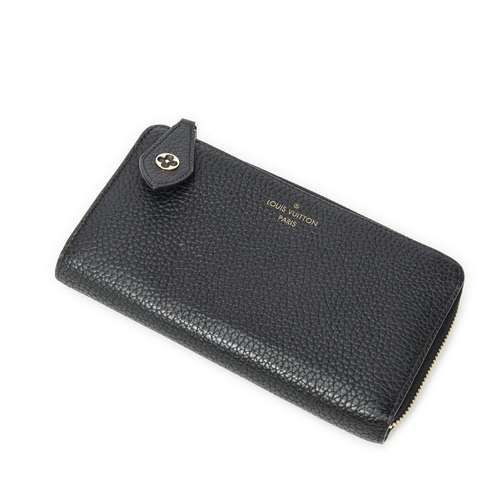 LOUIS VUITTON ルイヴィトンポルトフォイユ コメット黒トリヨンレザーA