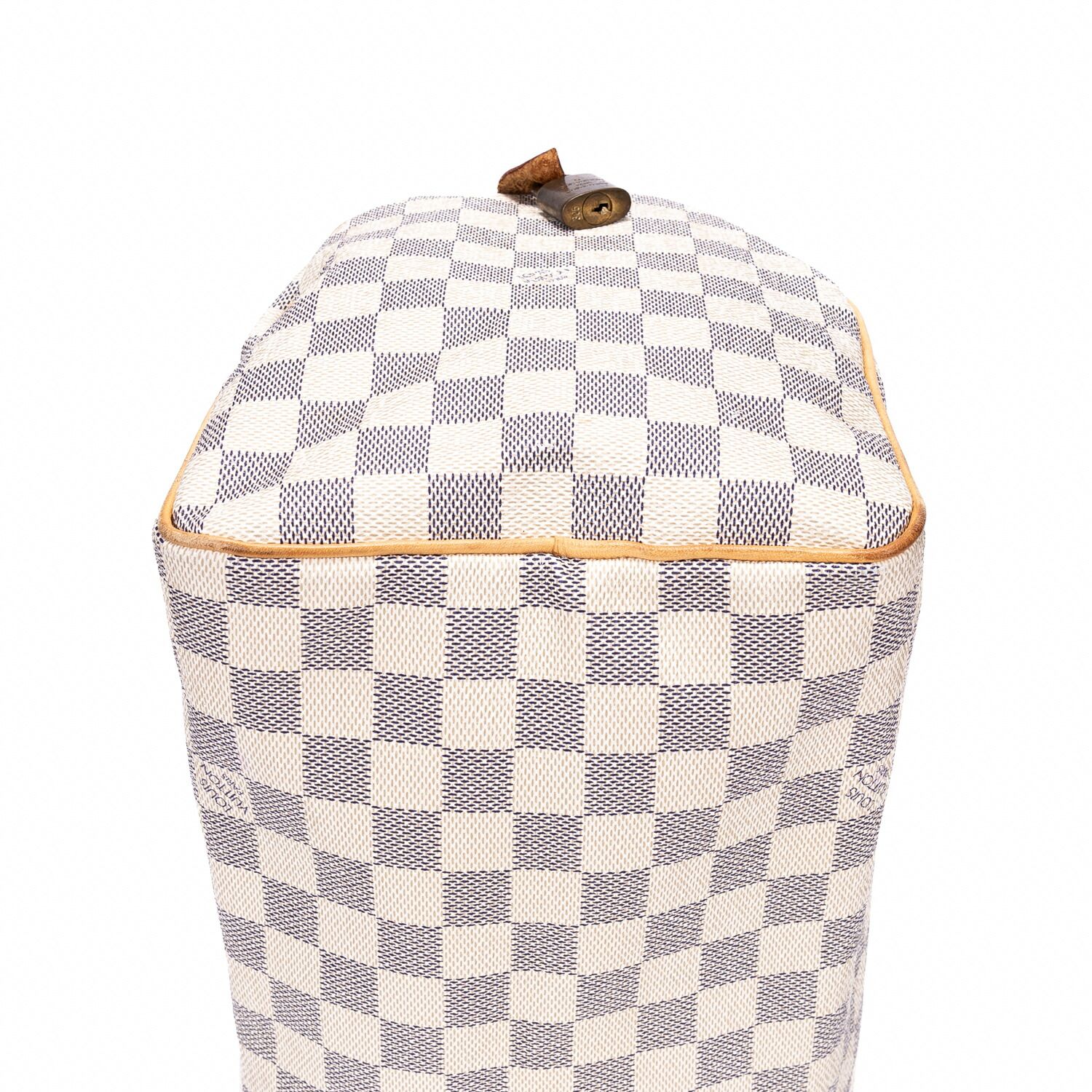 ルイヴィトンスピーディー白ダミエ アズールA