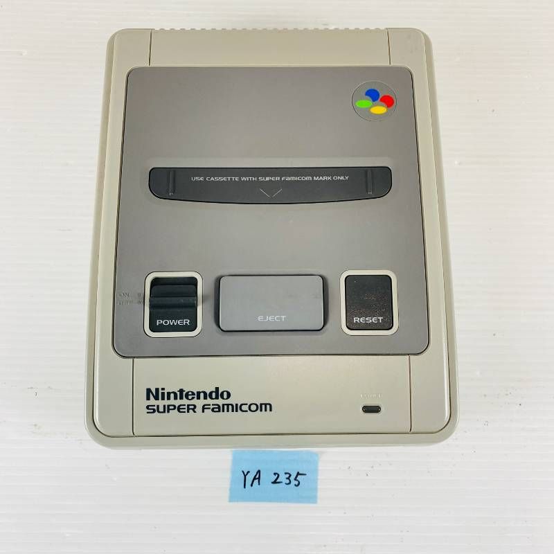 YA 235 すぐに遊べるセット Nintendo SUPER Famicom 1 CHIP 03 本体 コントローラー 互換AVケーブル ACアダプター セット 任天堂 ニンテンドー スーパーファミコン スーファミ SFC 据置型ゲーム機 第4世代