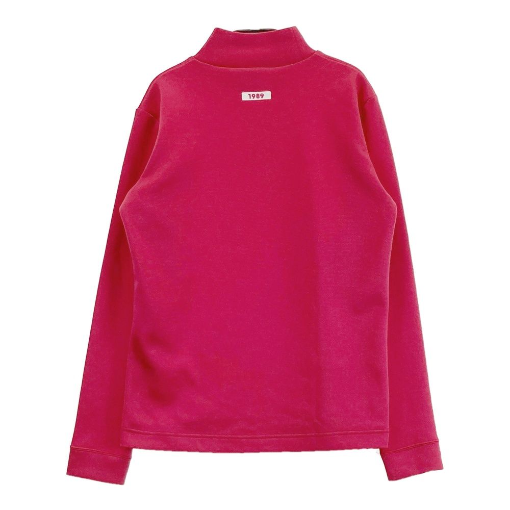 サイズ：2 PEARLY GATES パーリーゲイツ ハイネック 長袖Tシャツ ロゴ