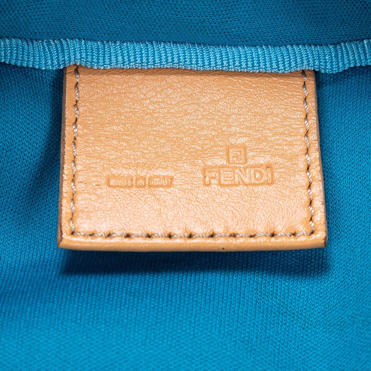  FENDI フェンディズッキーノ ミニベージュ ブルーズッキーノキャンバスA その他 バッグ