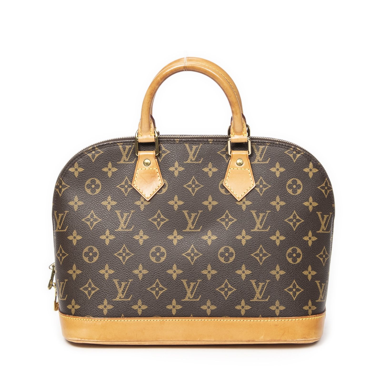 VUITTON ルイヴィトンアルマ茶色モノグラムキャンバスAB