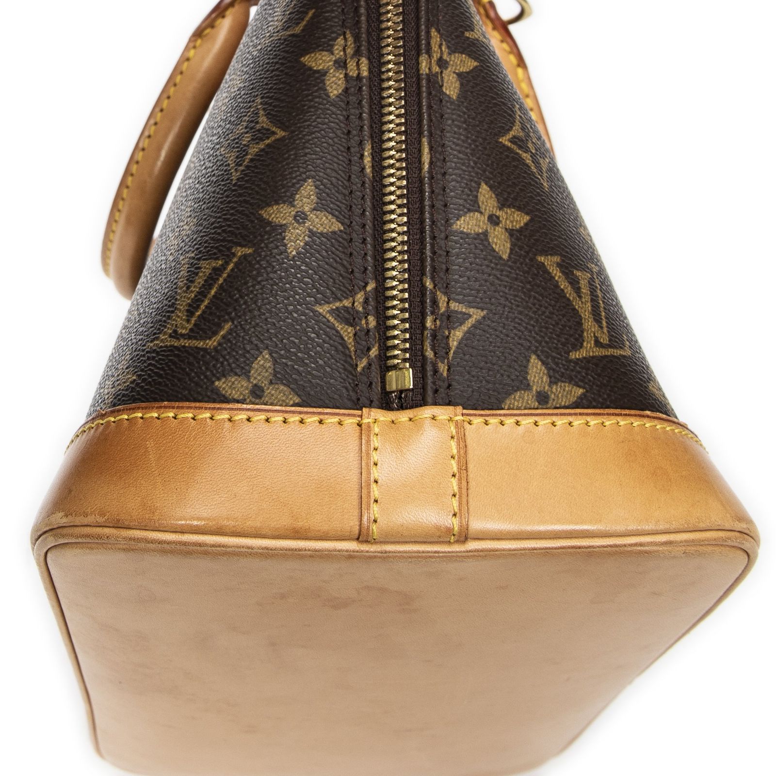 VUITTON ルイヴィトンアルマ茶色モノグラムキャンバスAB