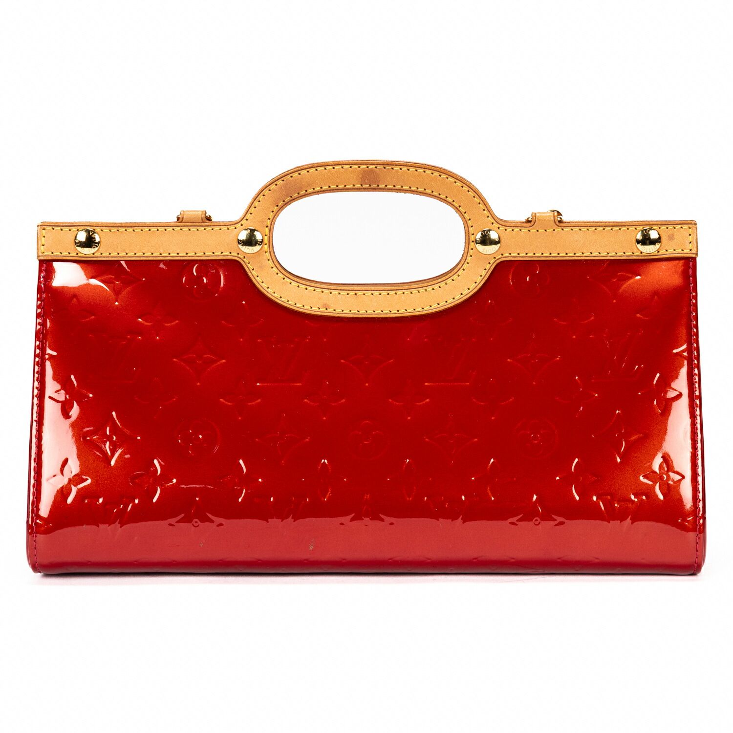 [中古] LOUIS VUITTON ルイヴィトンロクスバリー赤モノグラム ヴェルニA