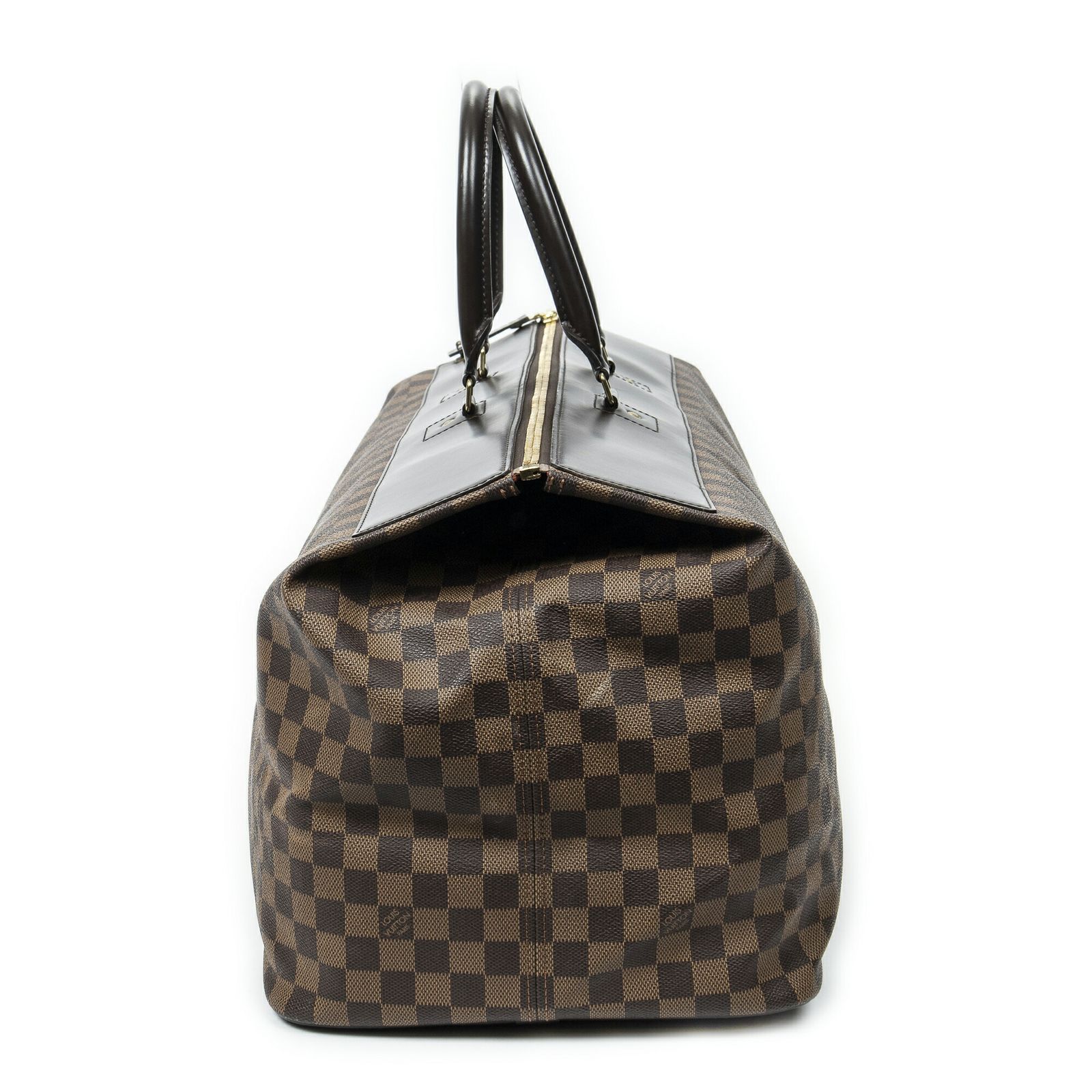 中古] LOUIS VUITTON ルイヴィトングリニッジ茶色ダミエ エベヌA