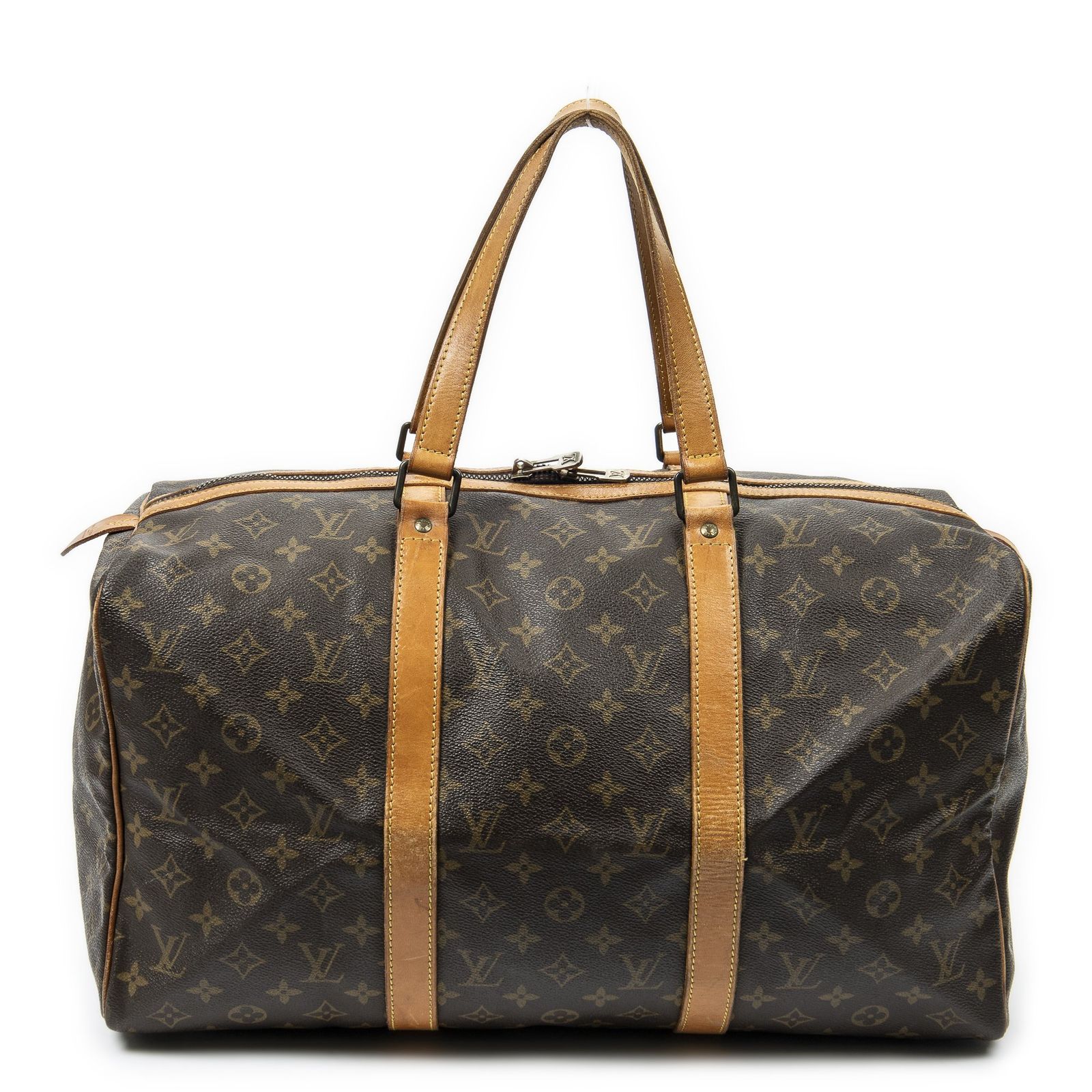 LOUIS VUITTON ルイヴィトンサックスープル茶色モノグラムキャンバスB