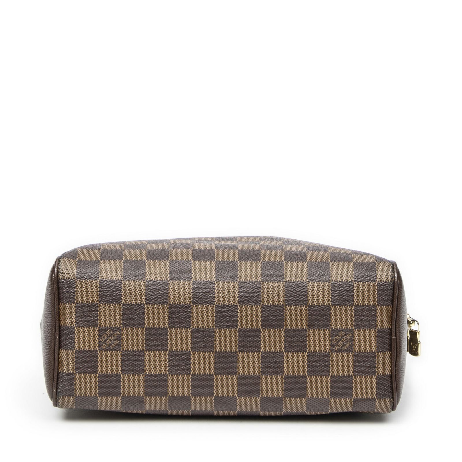 中古] LOUIS VUITTON ルイヴィトントリアナ茶色ダミエ エベヌA - メルカリ