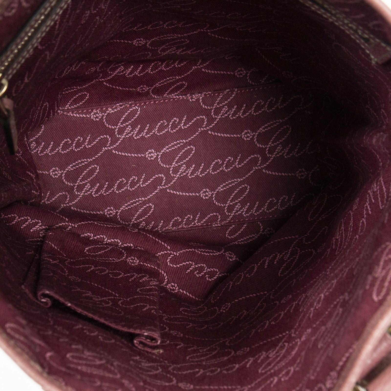 グッチチャーミーバケットトートベージュ ピンクGGキャンバスA