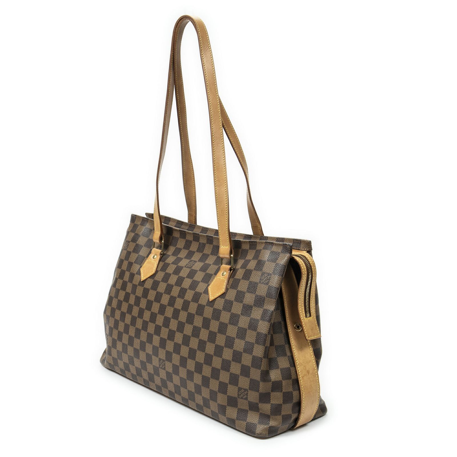 LOUIS VUITTON ルイヴィトンコロンバイン センタネール茶色ダミエ エベヌAB