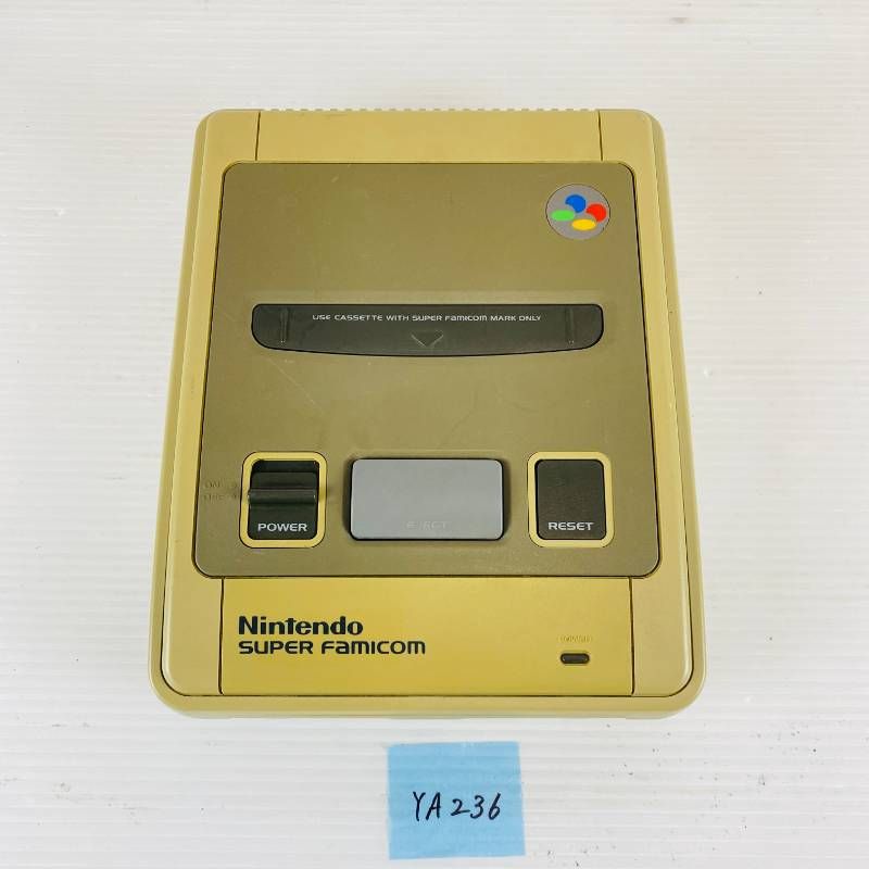 YA 236 すぐに遊べるセット Nintendo SUPER Famicom 1 CHIP 03 本体 コントローラー 互換AVケーブル ACアダプター セット 任天堂 ニンテンドー スーパーファミコン スーファミ SFC 据置型ゲーム機 第4世代