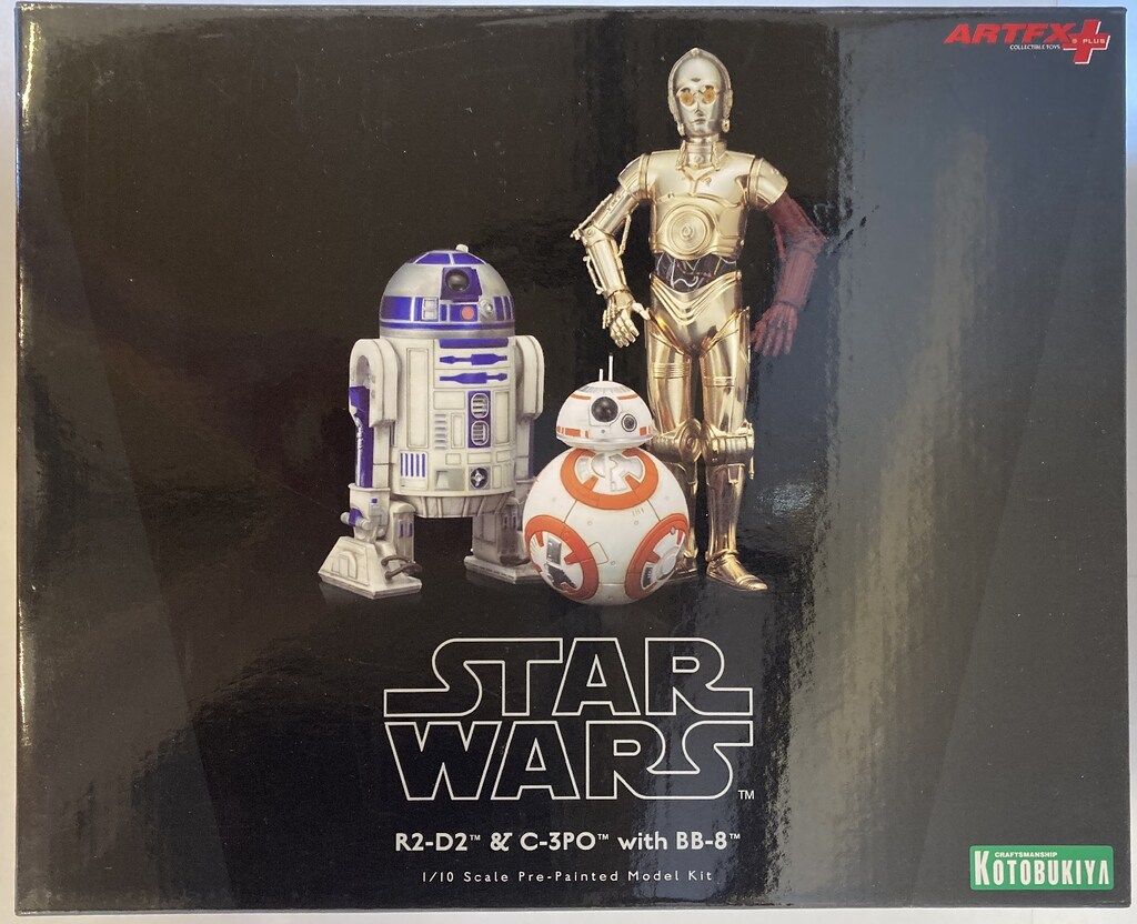 コトブキヤ ARTFX+PLUS / PRE PAINTED MODEL KIT R2-D2 & C-3PO WITH