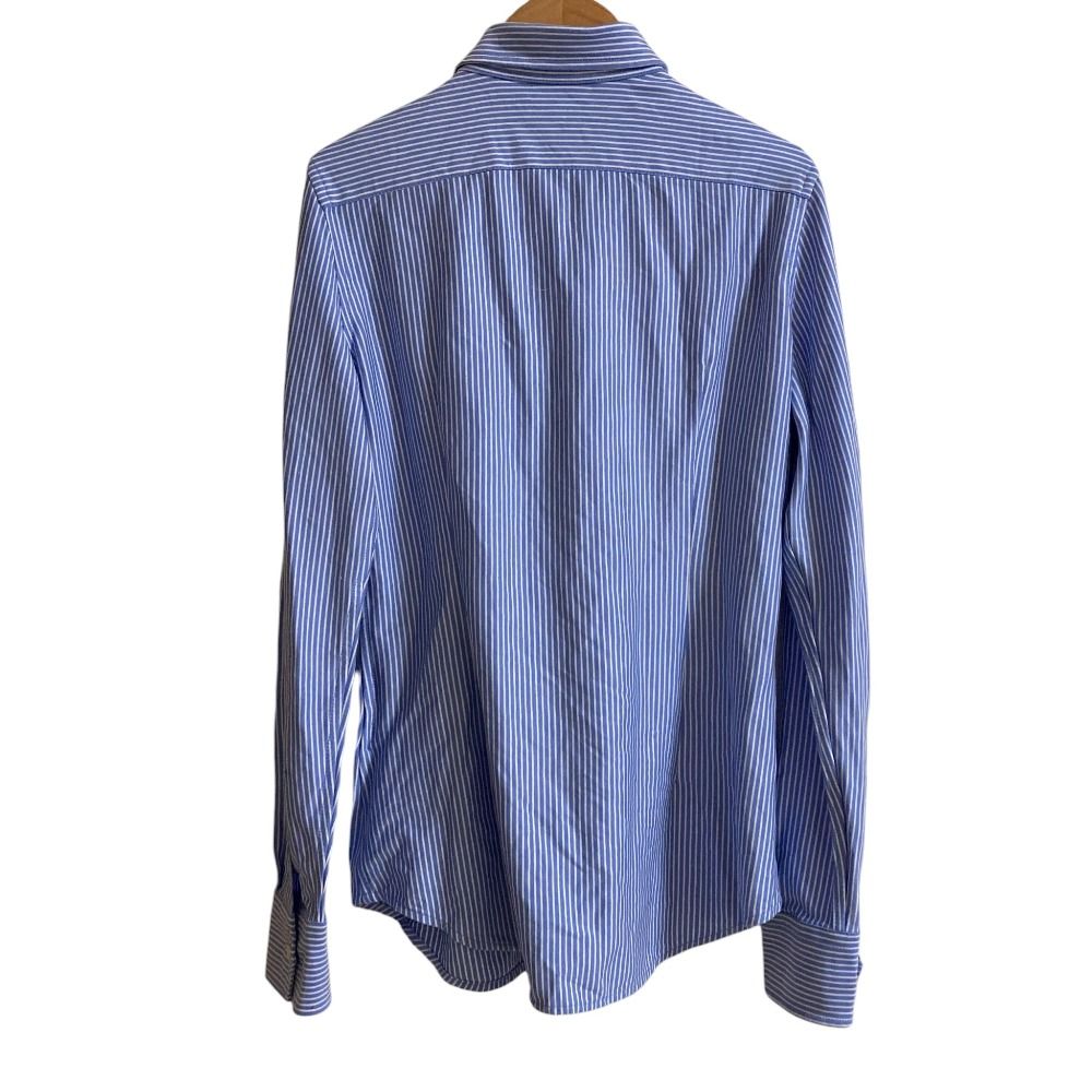 美品 POLO RALPH LAUREN ポロラルフローレン KNIT DRESS SHIRT ポニー