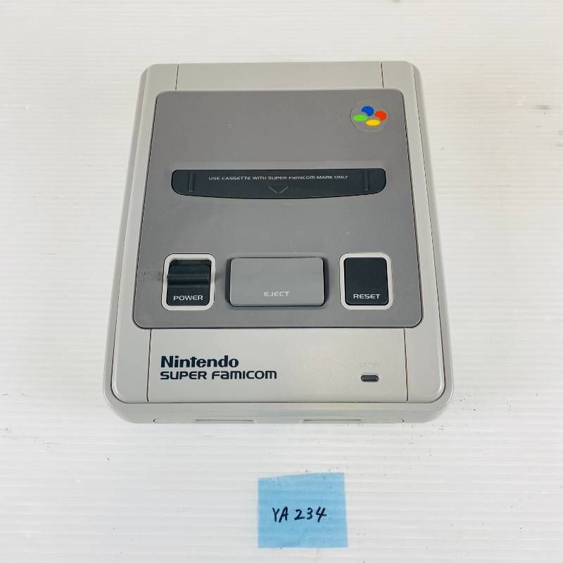 YA 234 すぐに遊べるセット Nintendo SUPER Famicom 1 CHIP 01 本体 コントローラー 互換AVケーブル ACアダプター セット 任天堂 ニンテンドー スーパーファミコン スーファミ SFC 据置型ゲーム機 第4世代
