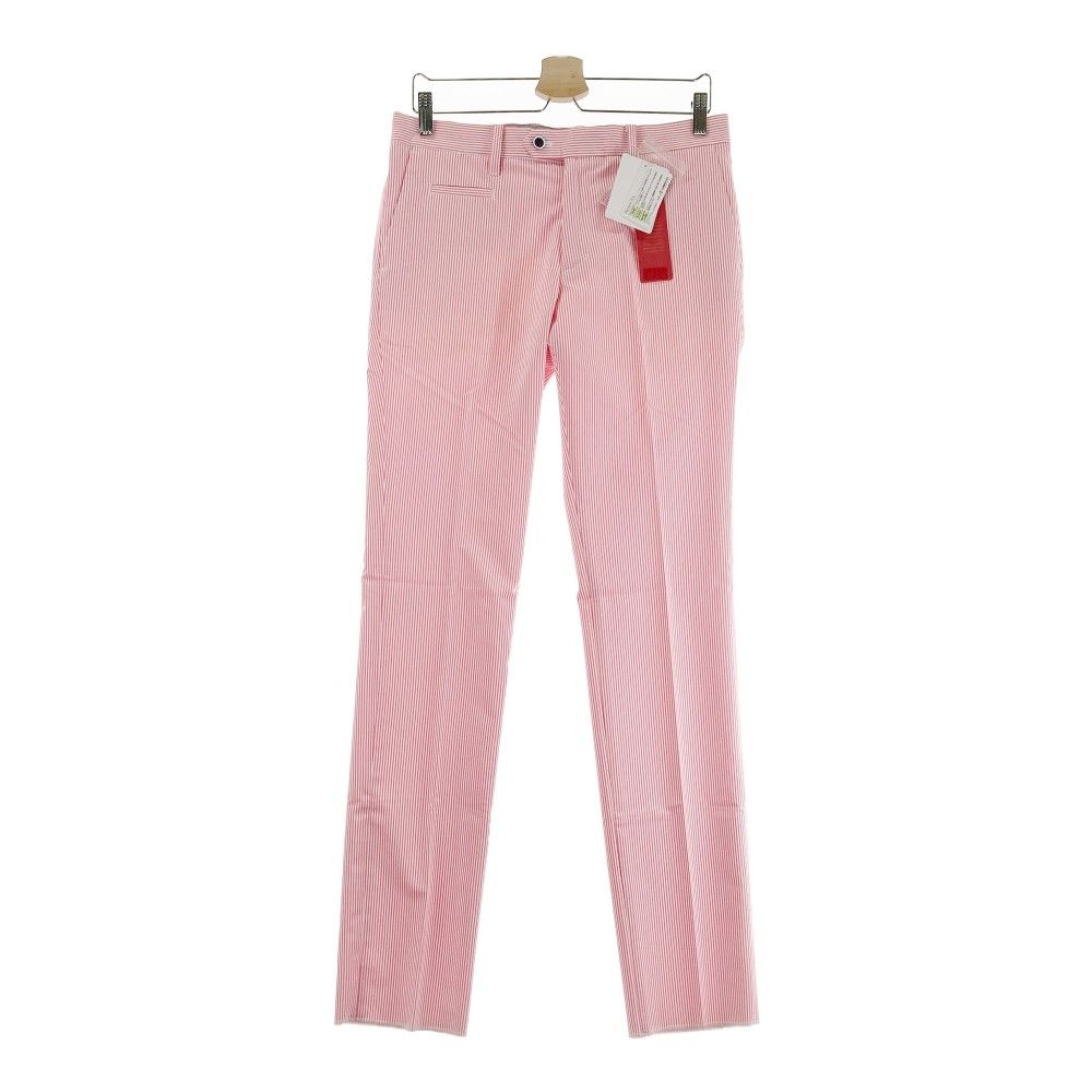 サイズ M キャロウェイ 241 7120013 パンツ レッドレーベル ストライプ ピンク系 ゴルフウェア メンズ ストスト