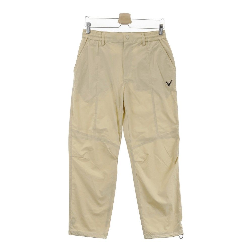 サイズ M キャロウェイ ナイロン ロングパンツ ベージュ系 ゴルフウェア メンズ ストスト