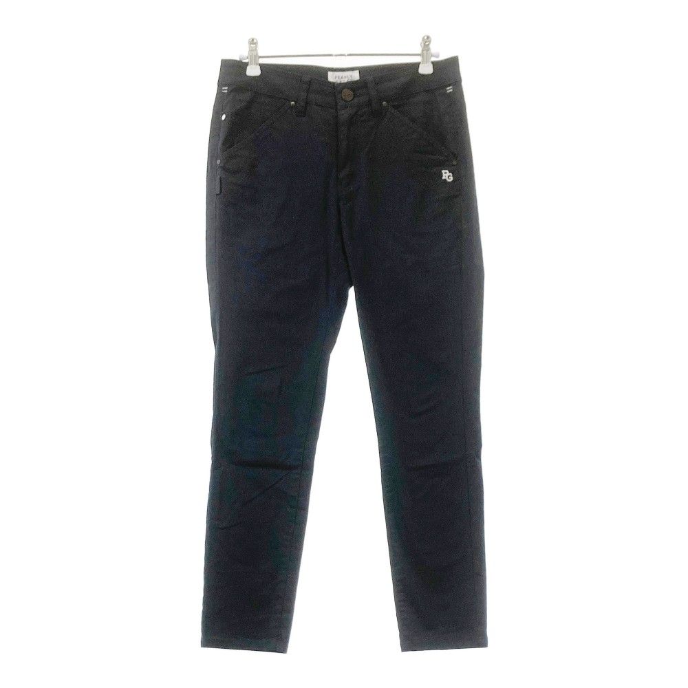 サイズ 0 PEARLY GATES パーリーゲイツ ストレッチパンツ ネイビー系 ゴルフウェア レディース ストスト