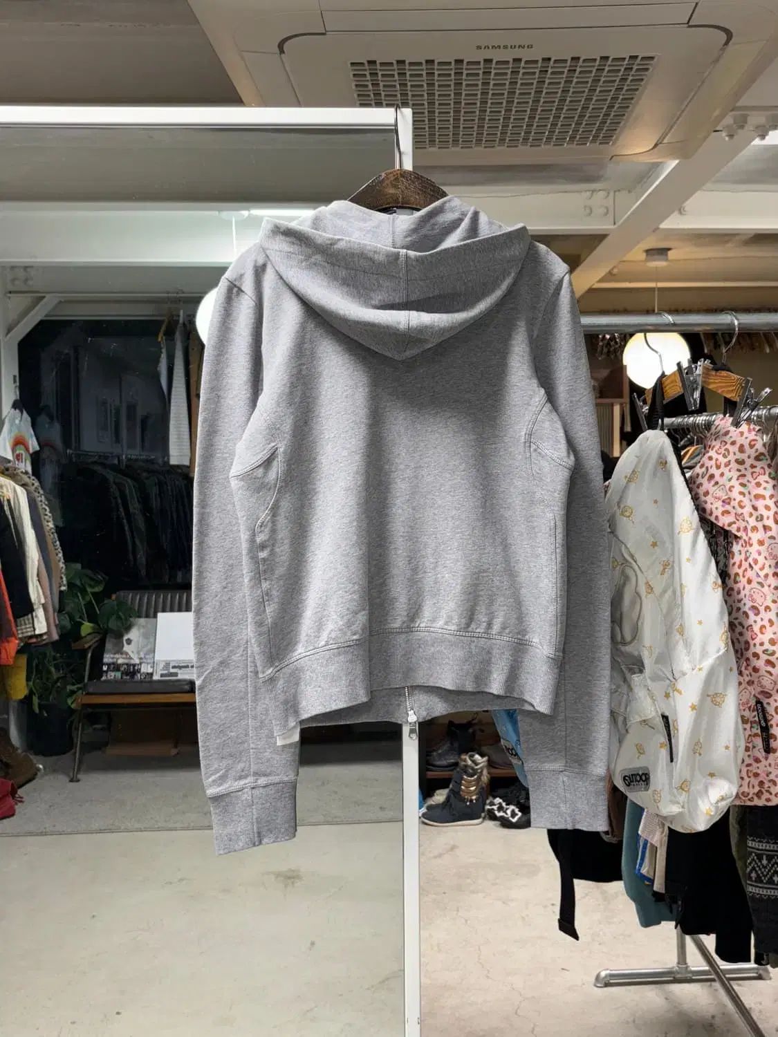 スポーツマックス ビーズ ツーウェイ フード ジップアップ