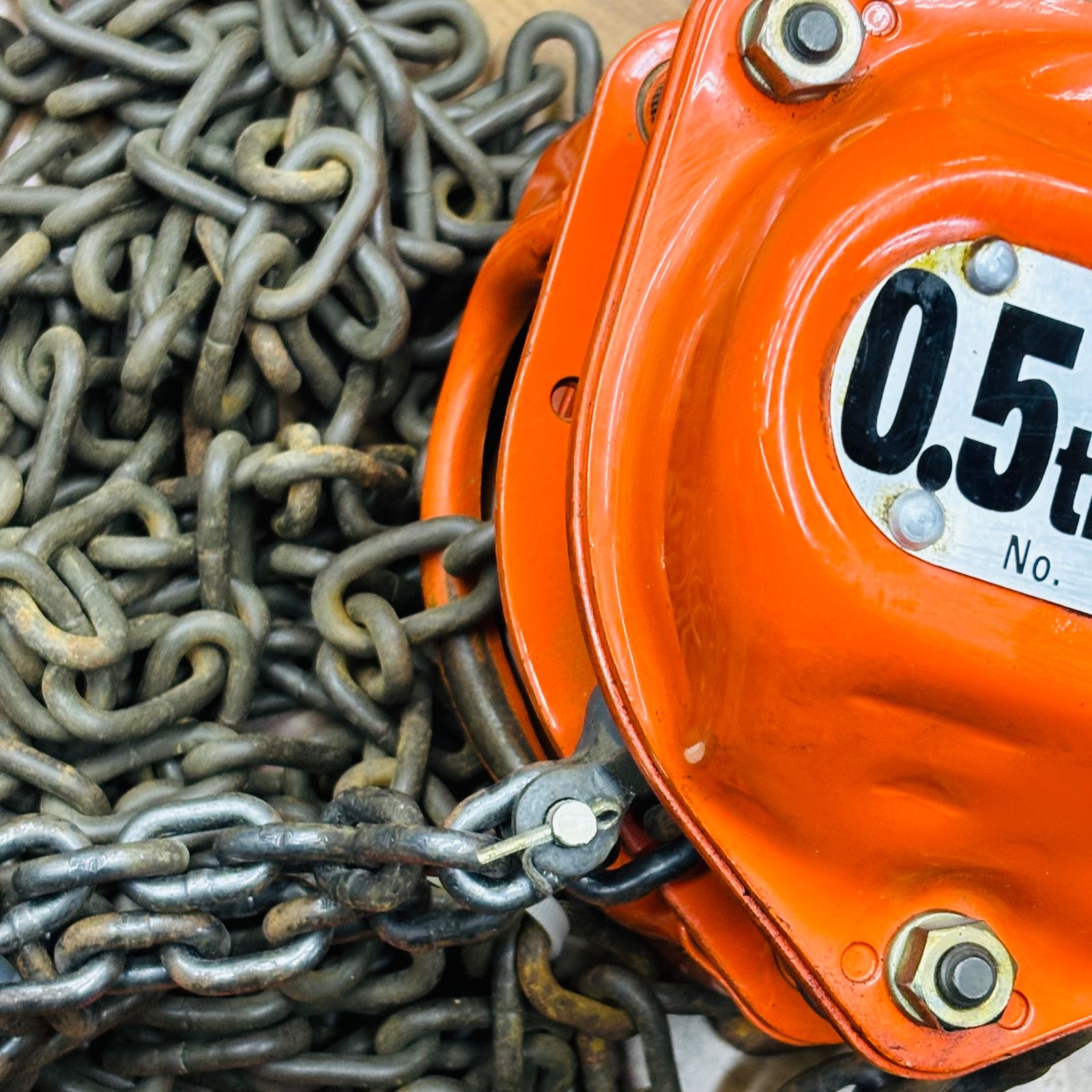  動作良好 象印 チェーンブロック 0.5 t K-Ⅱ その他 電動工具 エア工具