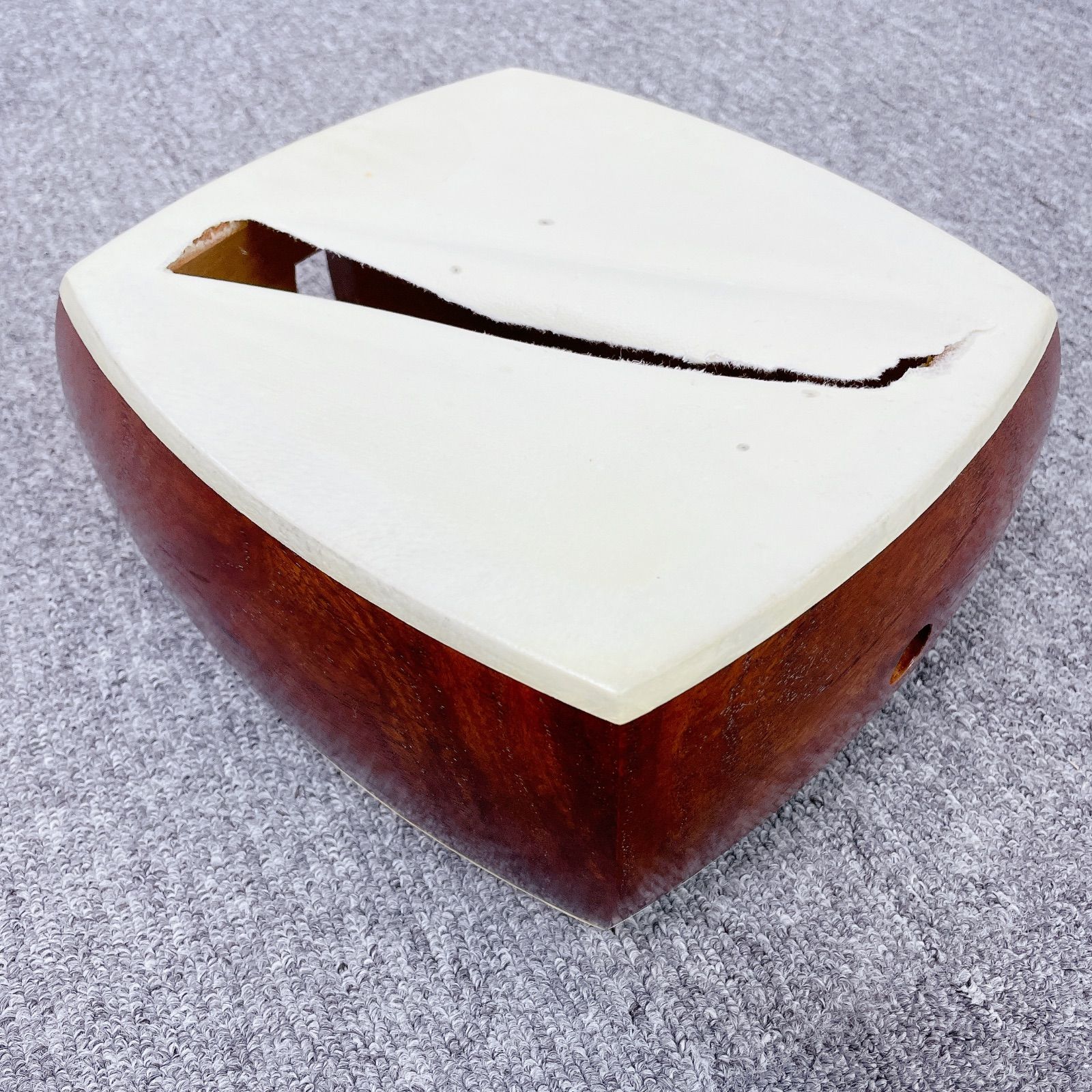 三味線 細棹 花梨 平溝 丸打胴 長唄 和楽器 - メルカリ