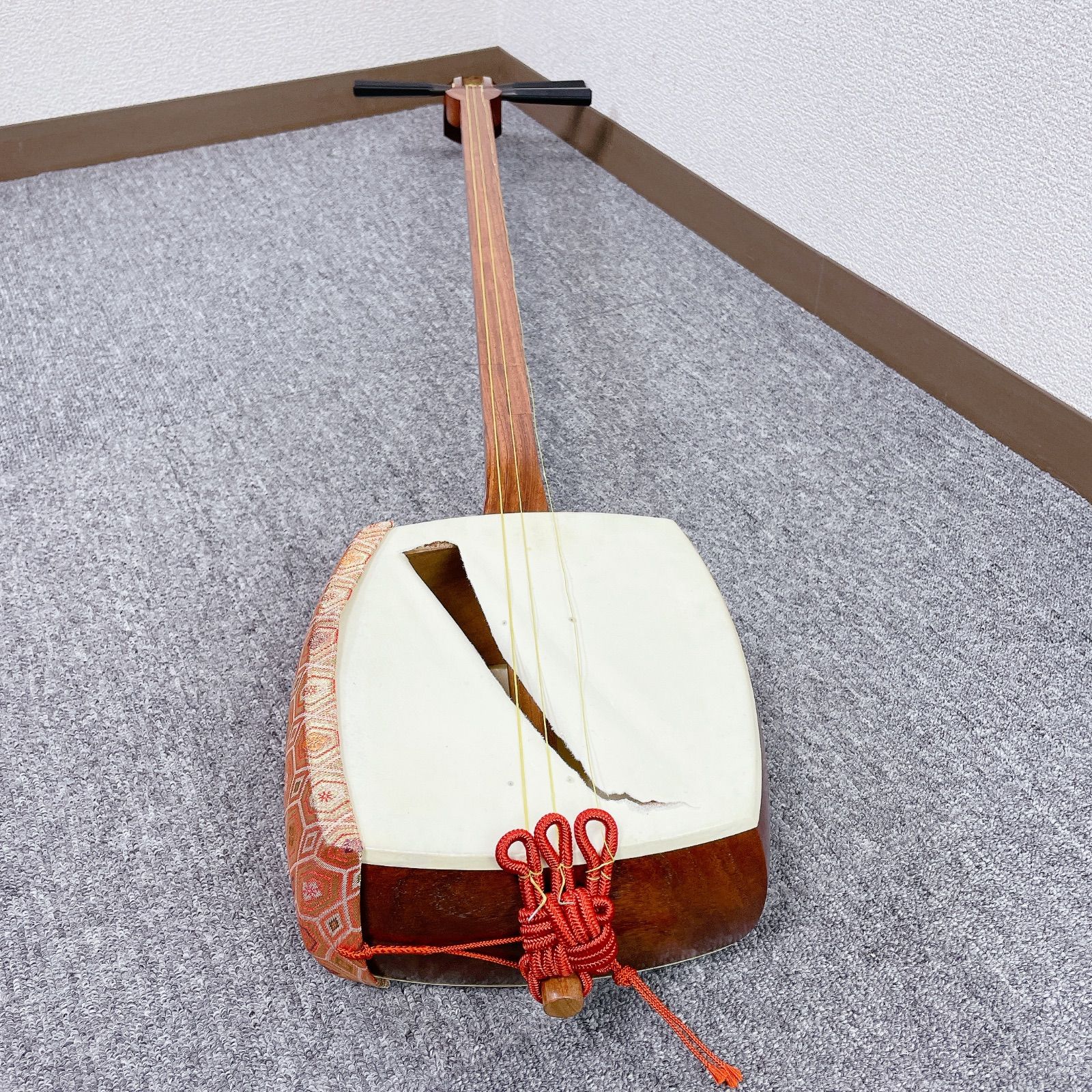 三味線 細竿 丸打胴 三味線 細竿 丸打胴 三味線 細竿 丸打胴 楽器・機材