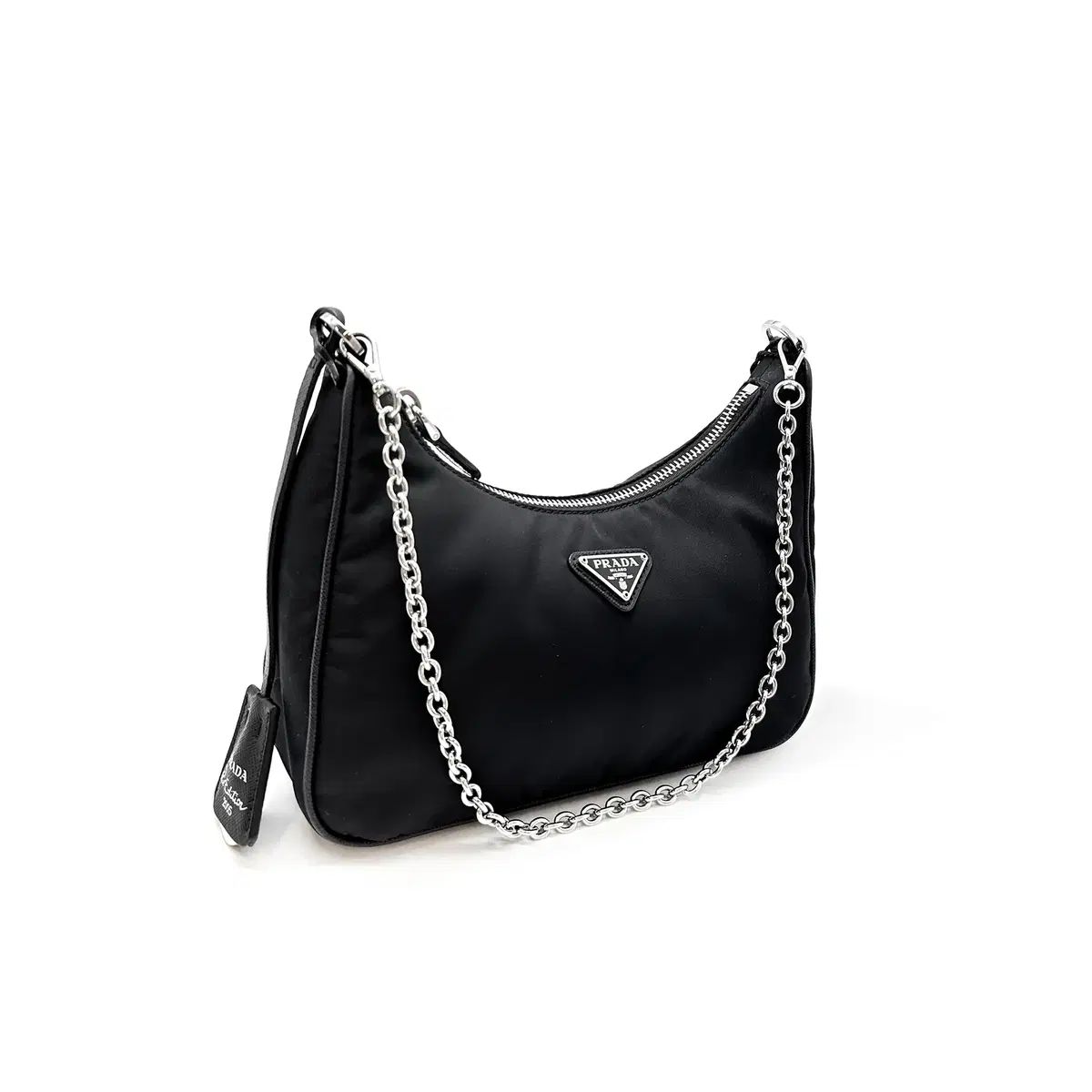 プラダ 1 BH 204 リナイロン テスート サフィアーノ HOBO BAG