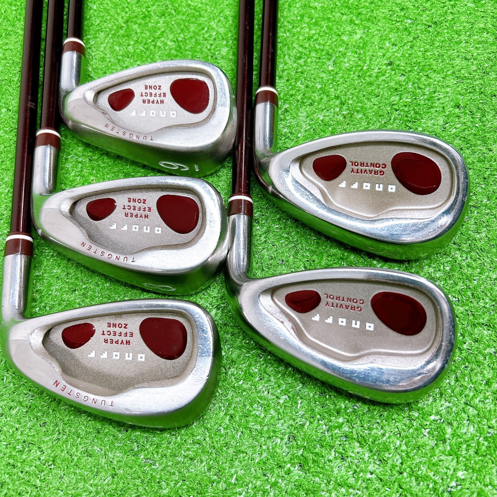 オノフ レディース アイアンセット 5本 L LP 410 女性 7 9 PS ゴルフクラブ