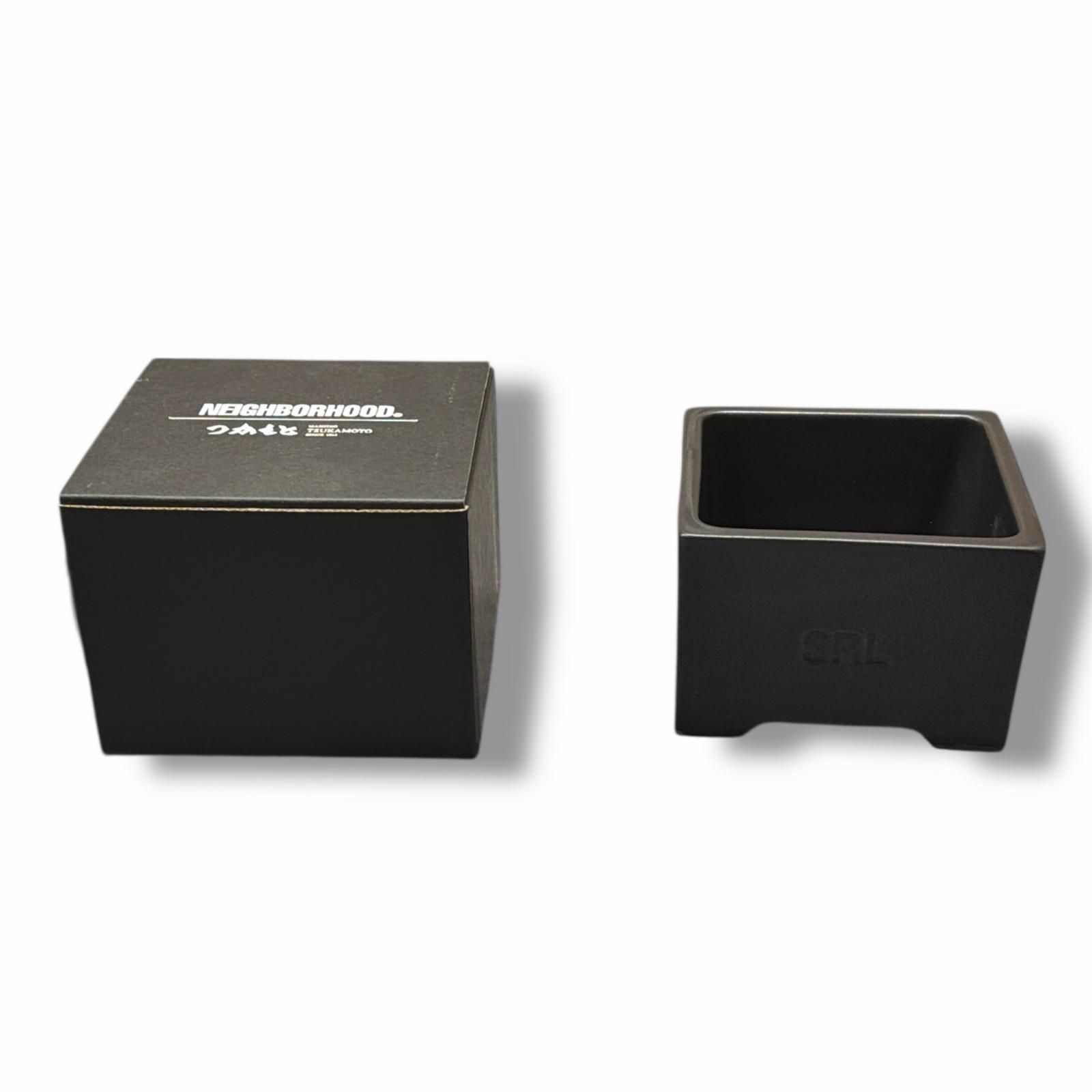 未使用 NEIGHBORHOOD × SRL 22AW TSUKAMOTO . SQUARE-LOW PLANT POT CE