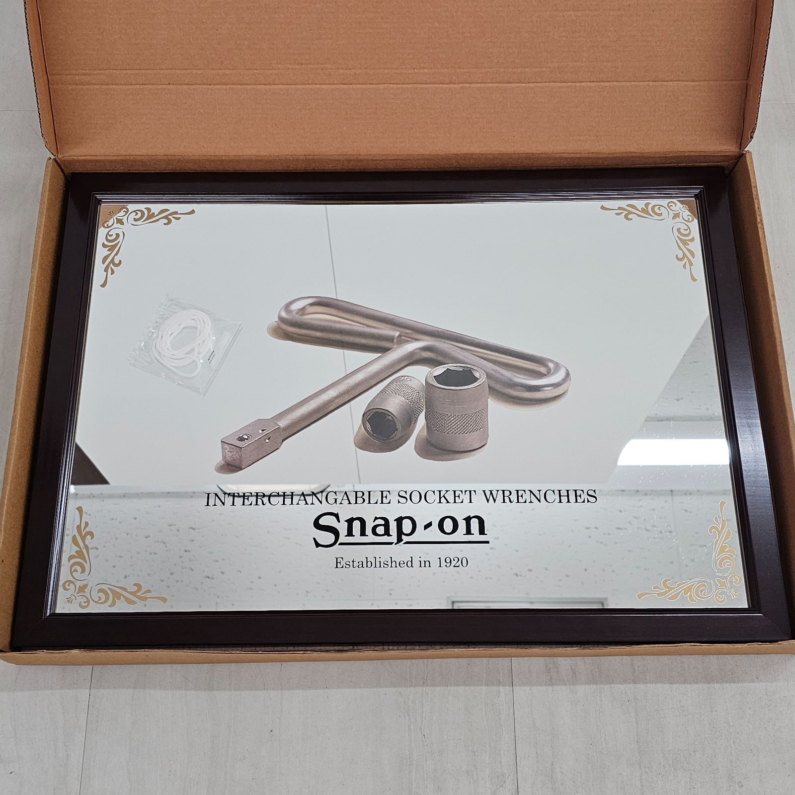 スナップオン パブミラー 壁掛け鏡 き